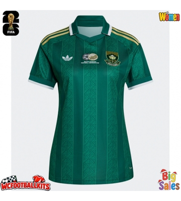 South Africa Replica Away Stadium Shirt for Women World Cup 2026 Short Sleeve